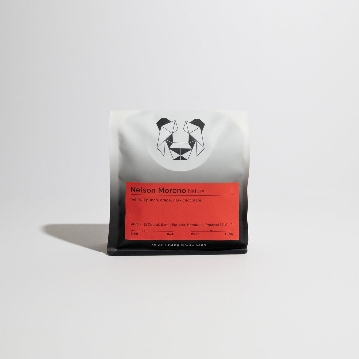 Nelson Moreno - Natural coffee, featuring red, round fruit flavors and a wine-like character, originates from El Cedral, Santa Barbara, Honduras, grown by Nelson Moreno.