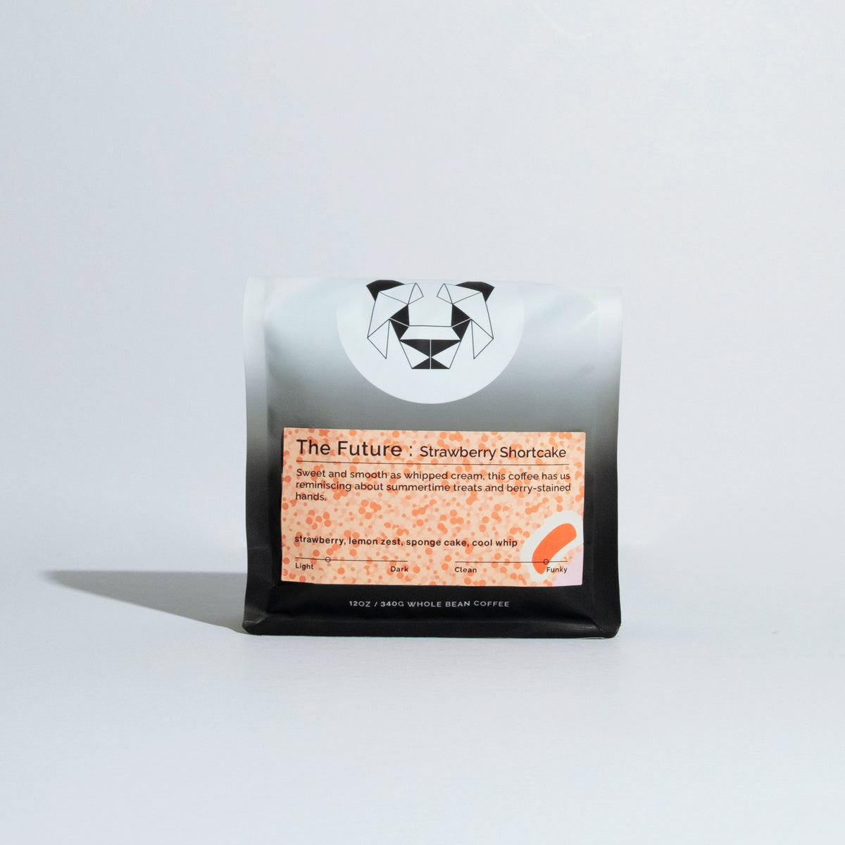 Bag of The Future - Strawberry Shortcake coffee in front of a white background