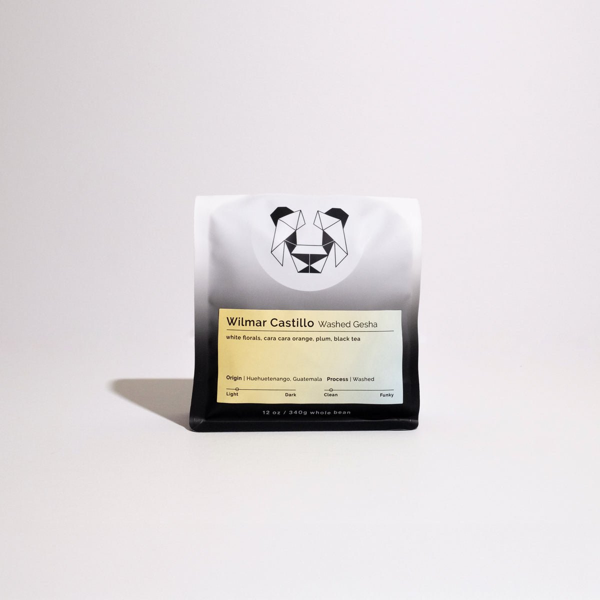 Wilmar Castillo - Washed Gesha coffee, showcasing the distinct Gesha variety with notes of florality, citrus, and stone fruit, harvested at Vista Al Bosque in Guatemala.