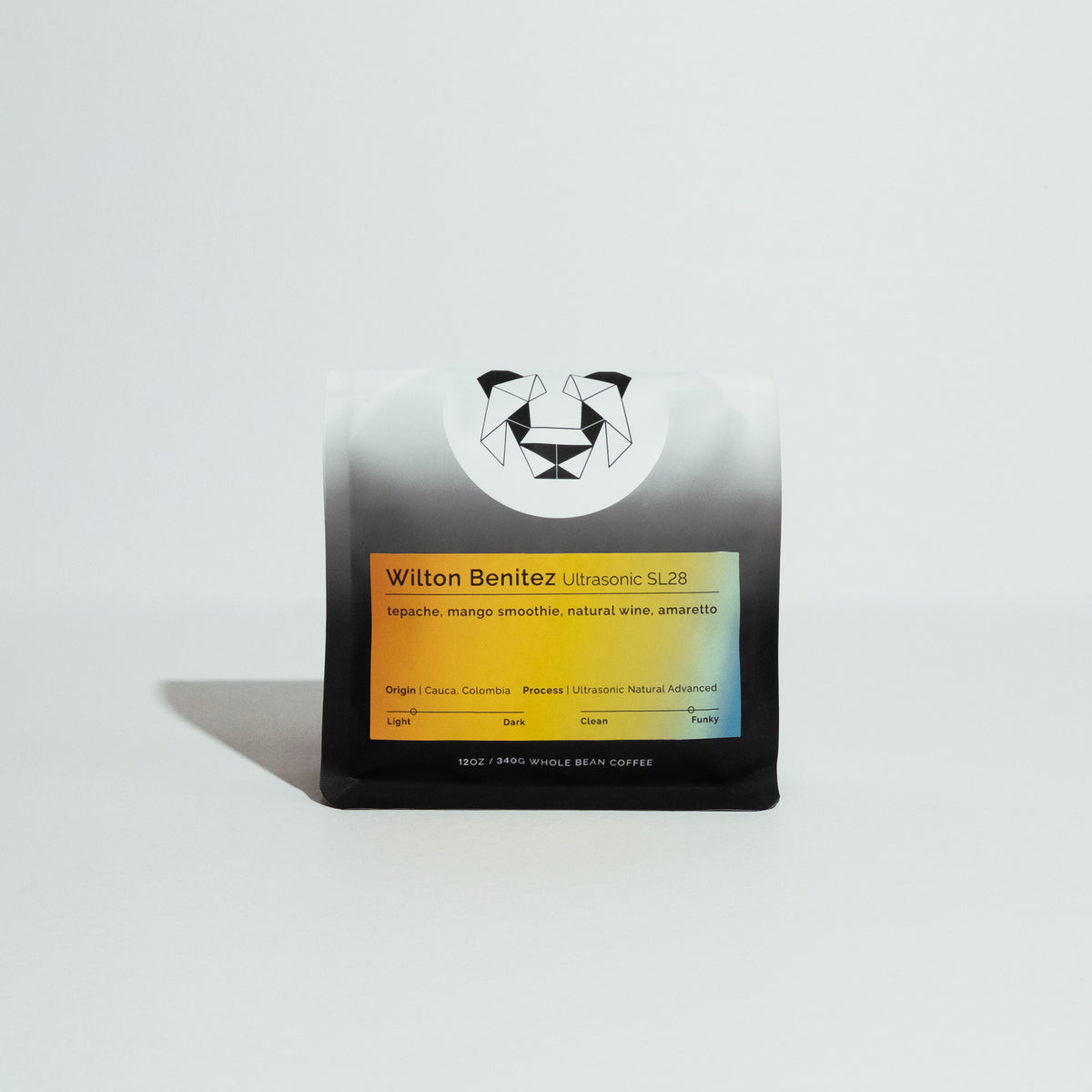 Bag of Wilton Benitez - Ultrasonic SL28 coffee in front of a white background